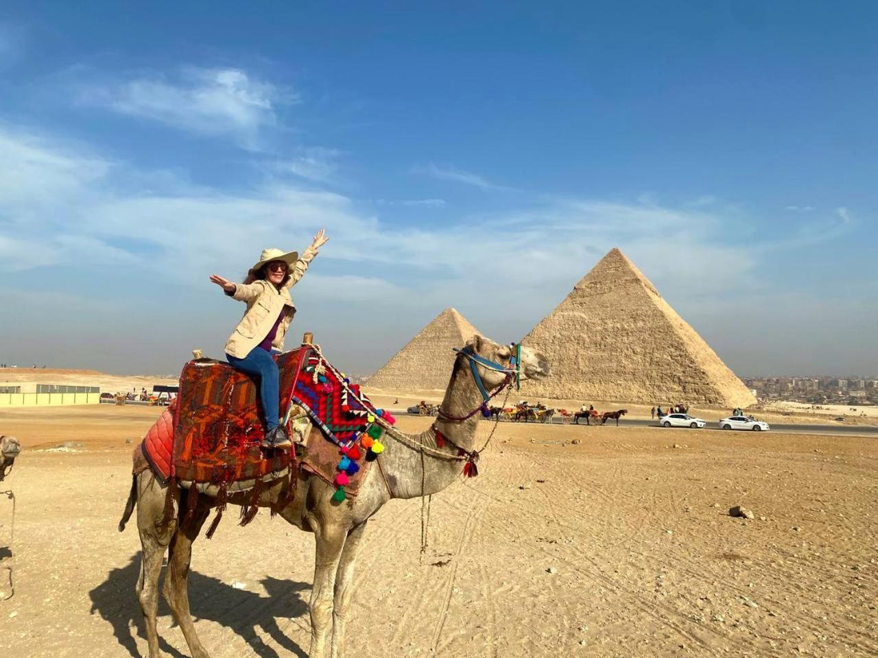 Grand Golden Pyramids View Hotel Kafrat al Jabal Luaran gambar